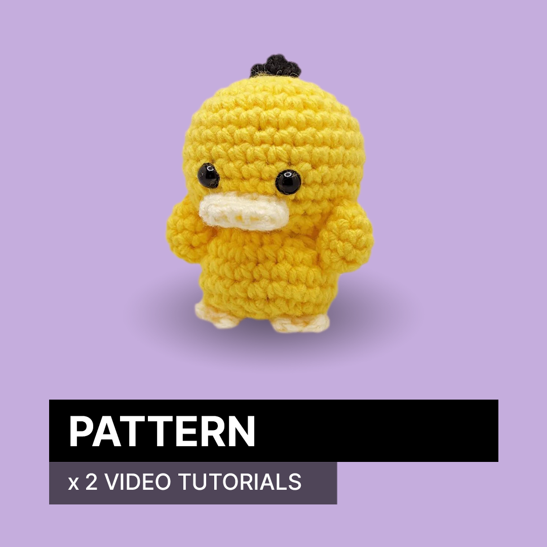 Crocheted Pattern Confusing Confused Duck Pattern β Crochet Creatives LLC